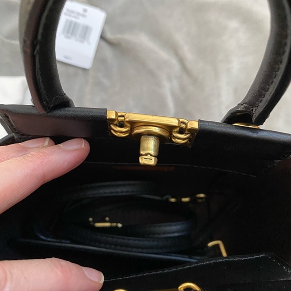 😍 NEW Coach Troupe Tote 16 in Snakeskin 😍 - Picture 2 of 9